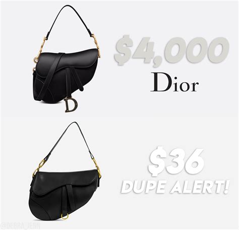 dior saddle bag dupes